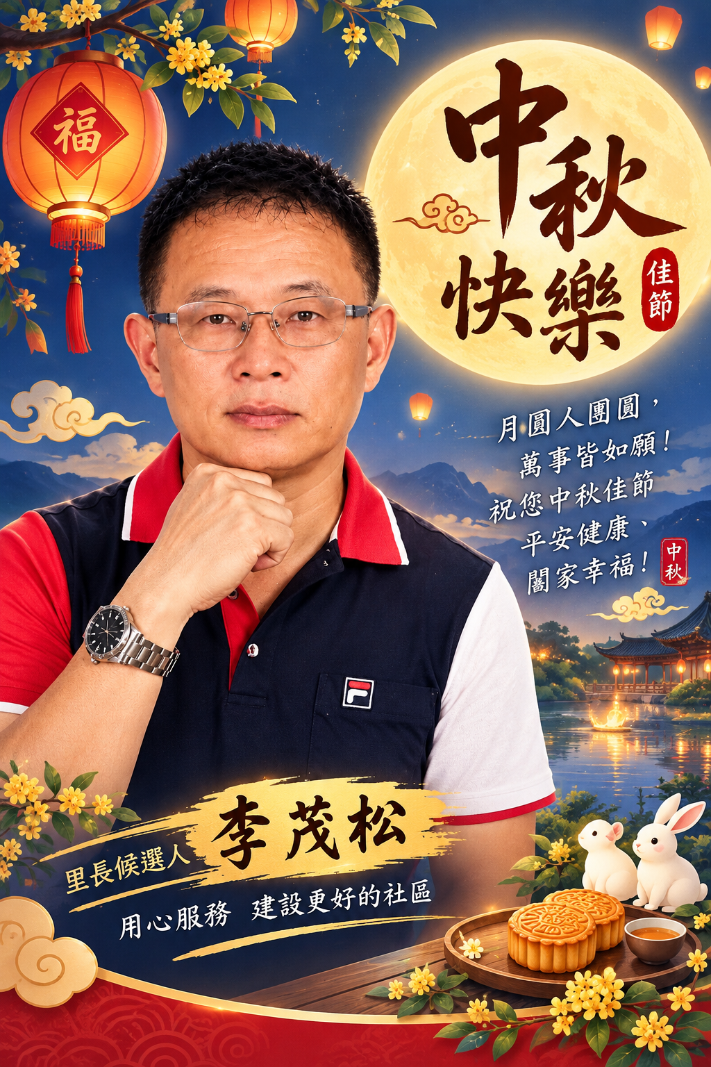 里長向里民問候