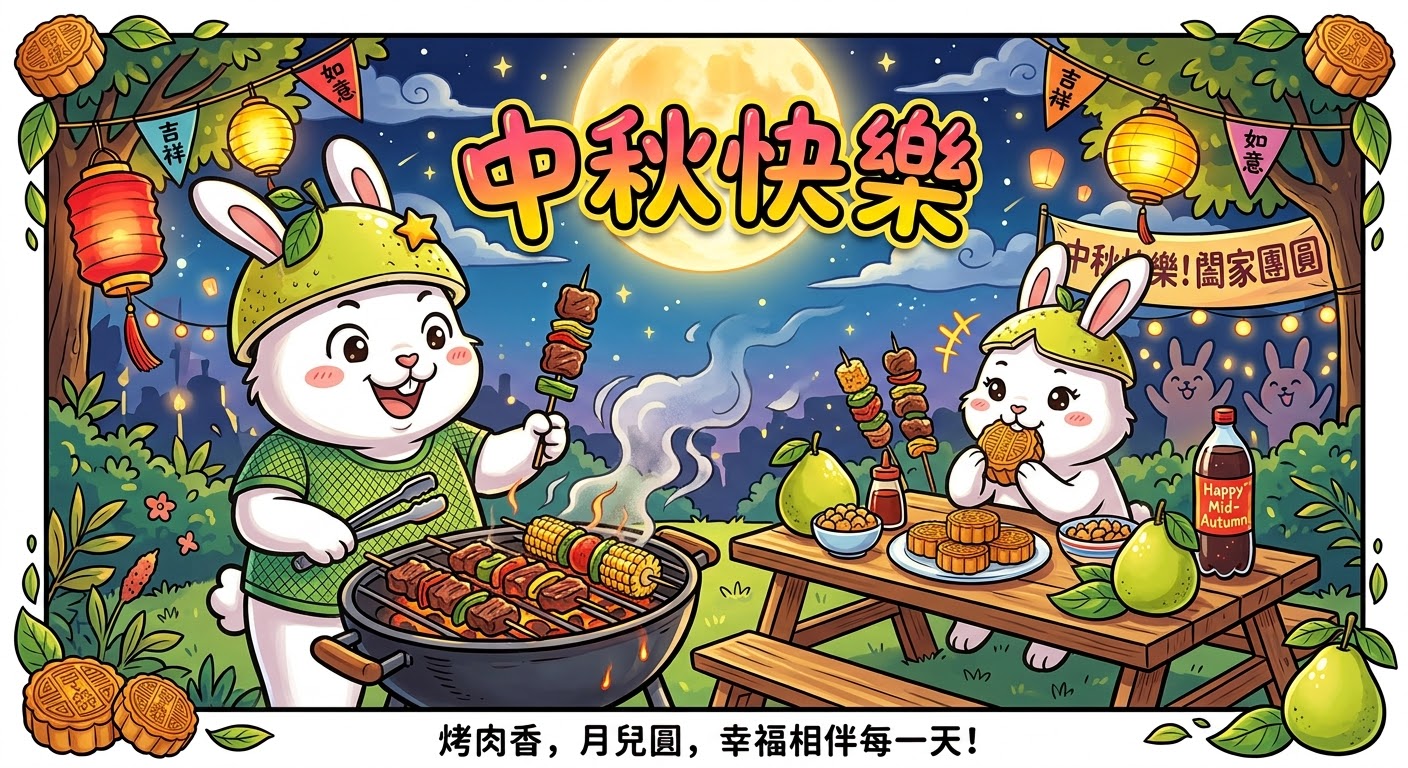 中秋賀卡