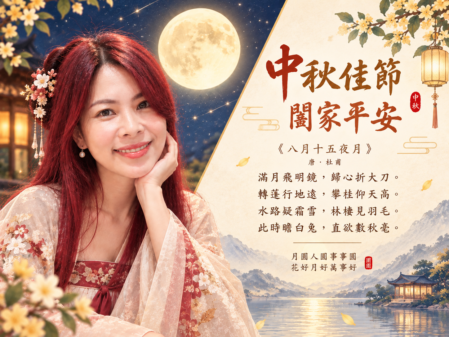 中秋賀卡