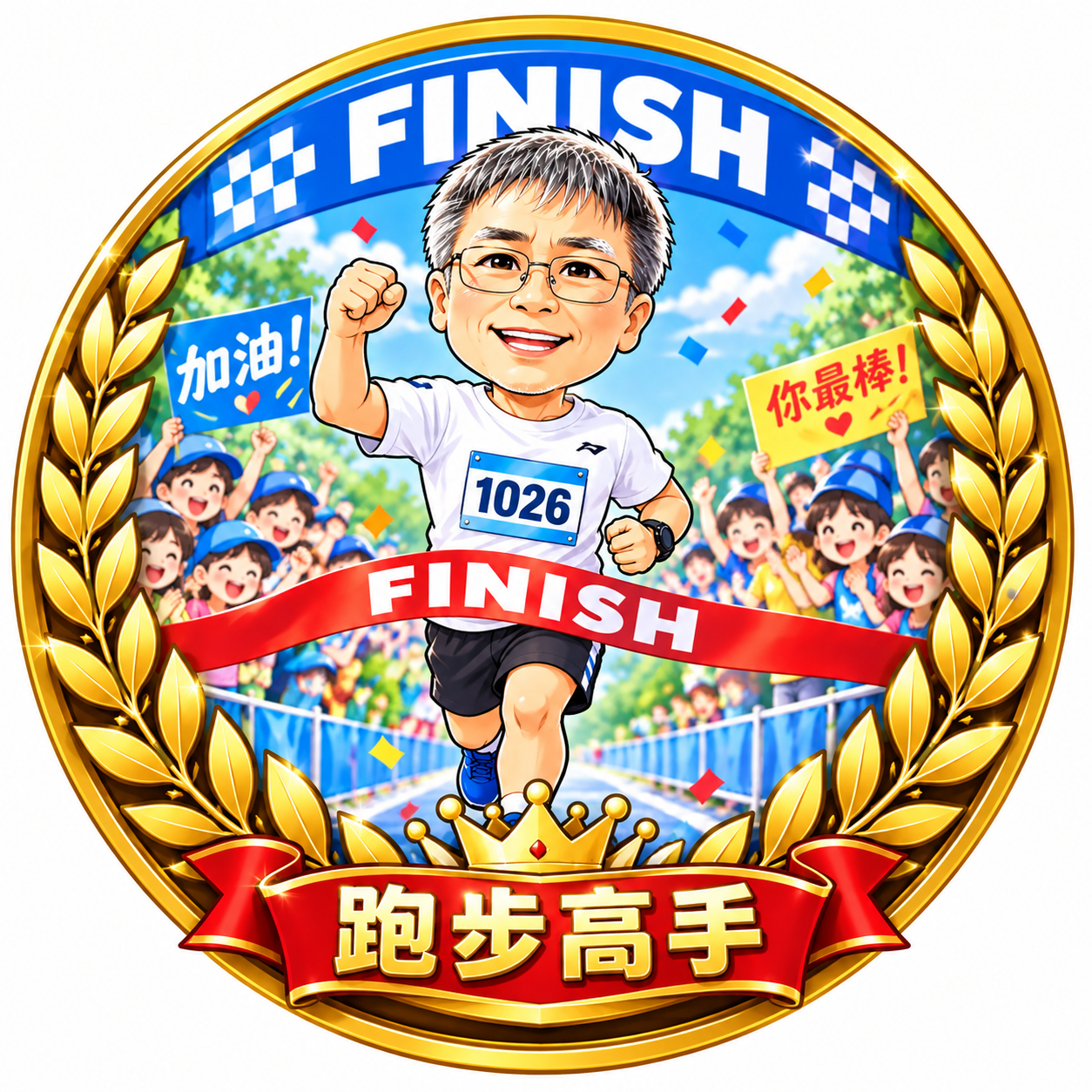 路跑徽章