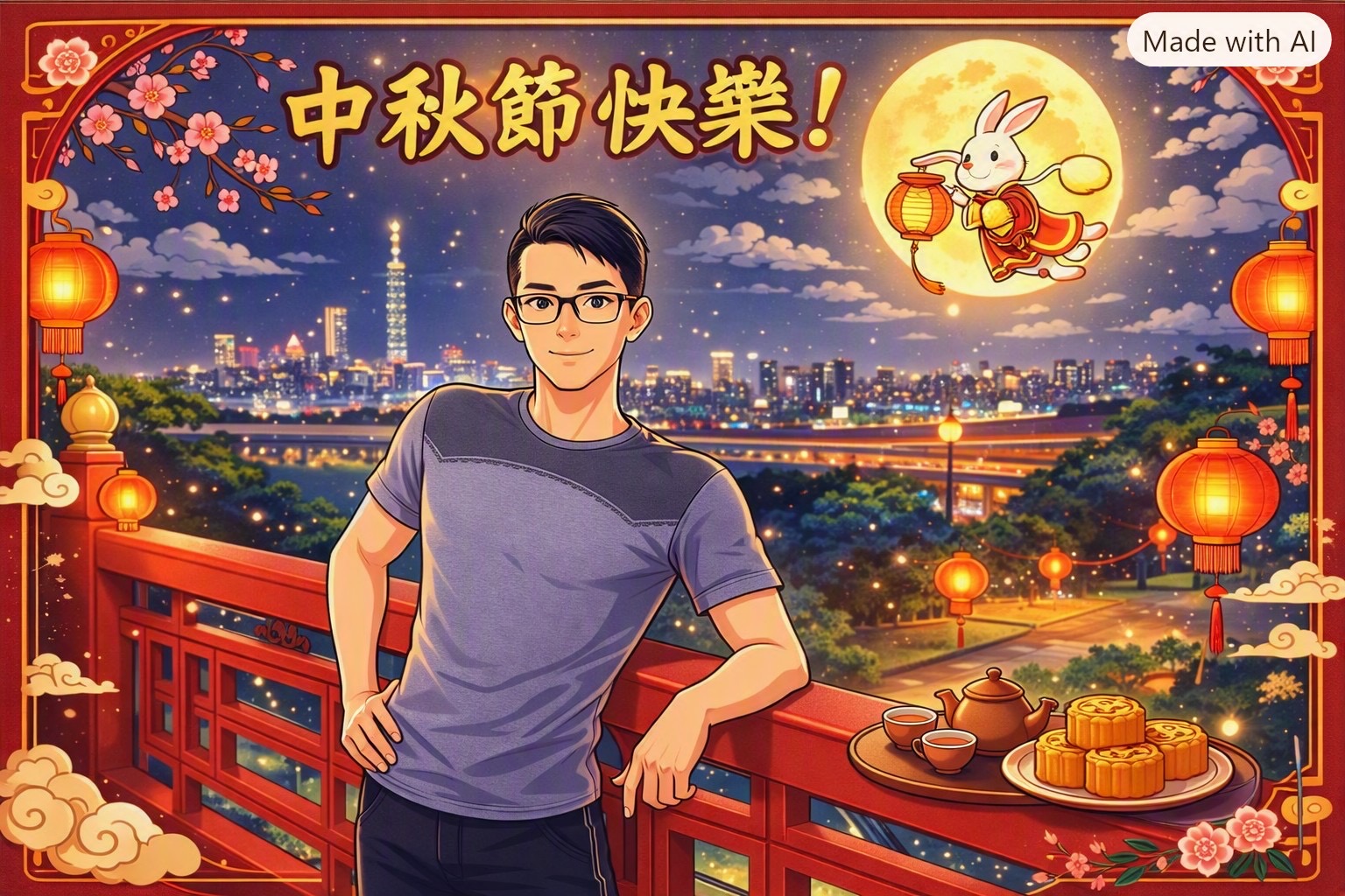 中秋賀卡 教師節賀卡